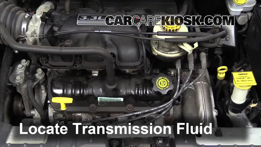 2003 Dodge Caravan SE 3.3L V6 FlexFuel Transmission Fluid Add Fluid